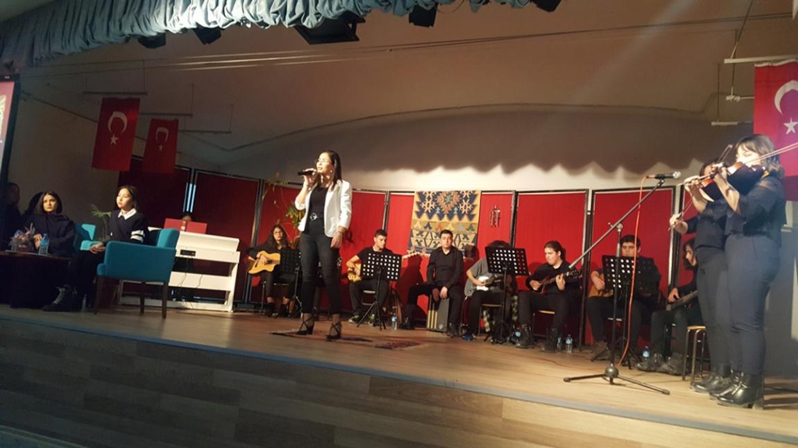 Okulumuzda Türkü Gecesi Eskişehir Eti Sosyal Bilimler Lisesi
